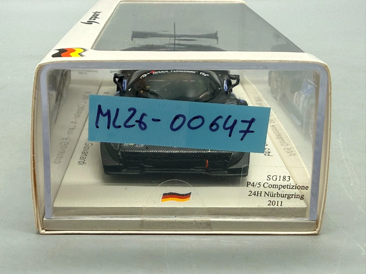 Modellautos 1:43 Spark P4/5 Competizione 24h Nürburgring 2011 #23 mit OVP