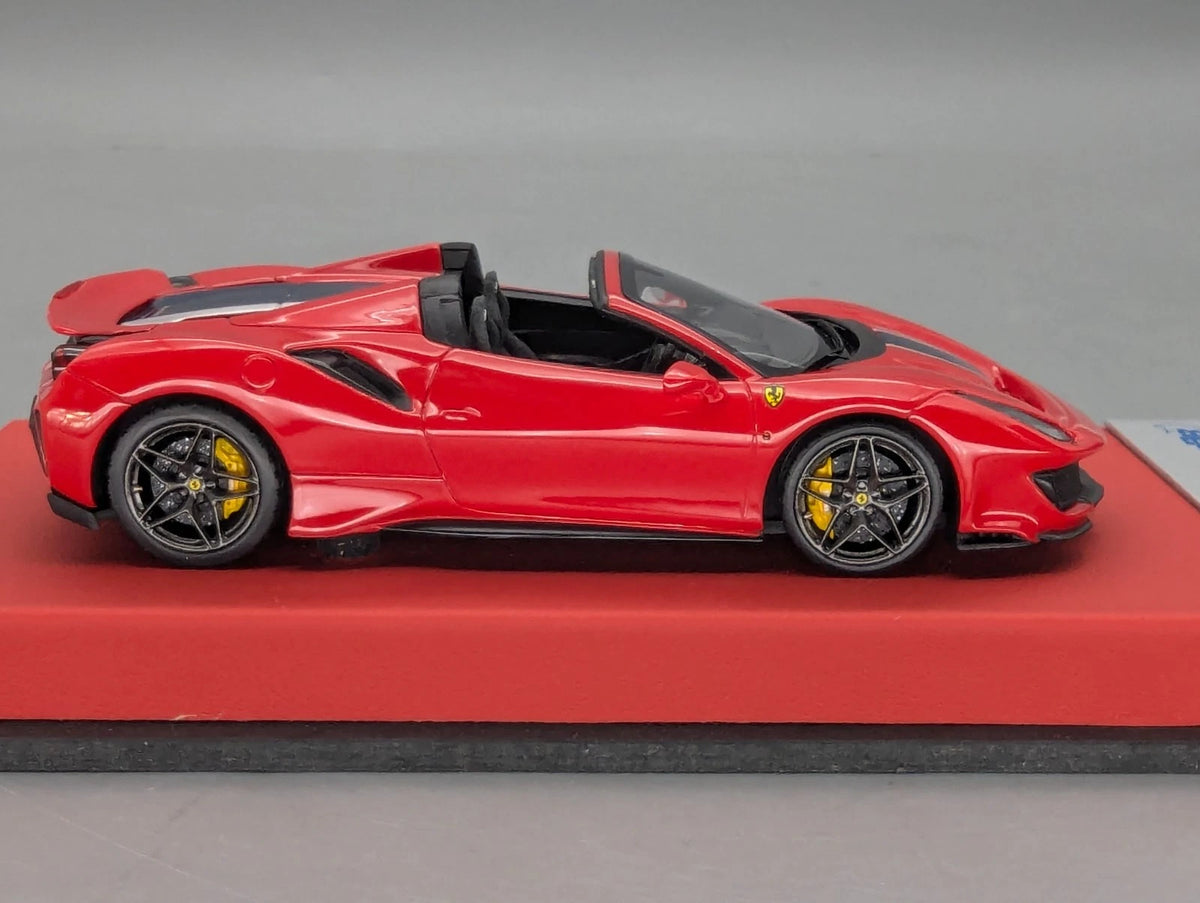 Modellautos 1:43 BBR Concept43 Ferrari 488 Pista Spider RHD Rot Ltd 01/20 OVP