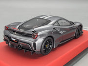 Modellautos 1:43 BBR Concept43 Ferrari 488 Pista RHD 2019 Grigio Ltd 01/20 OVP