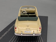 Modellautos 1:43 Ixo für Eaglemoss Opel Collection Olympia Rekord Cabrio Vitrine