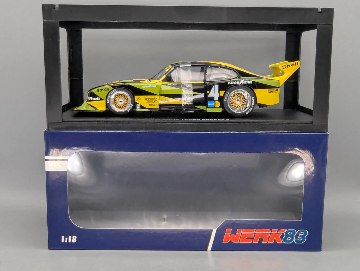 Modellautos 1:18 Werk83 Ford Capri Turbo Gr.5  DRM 1980 #4 J. Hamelmann OVP