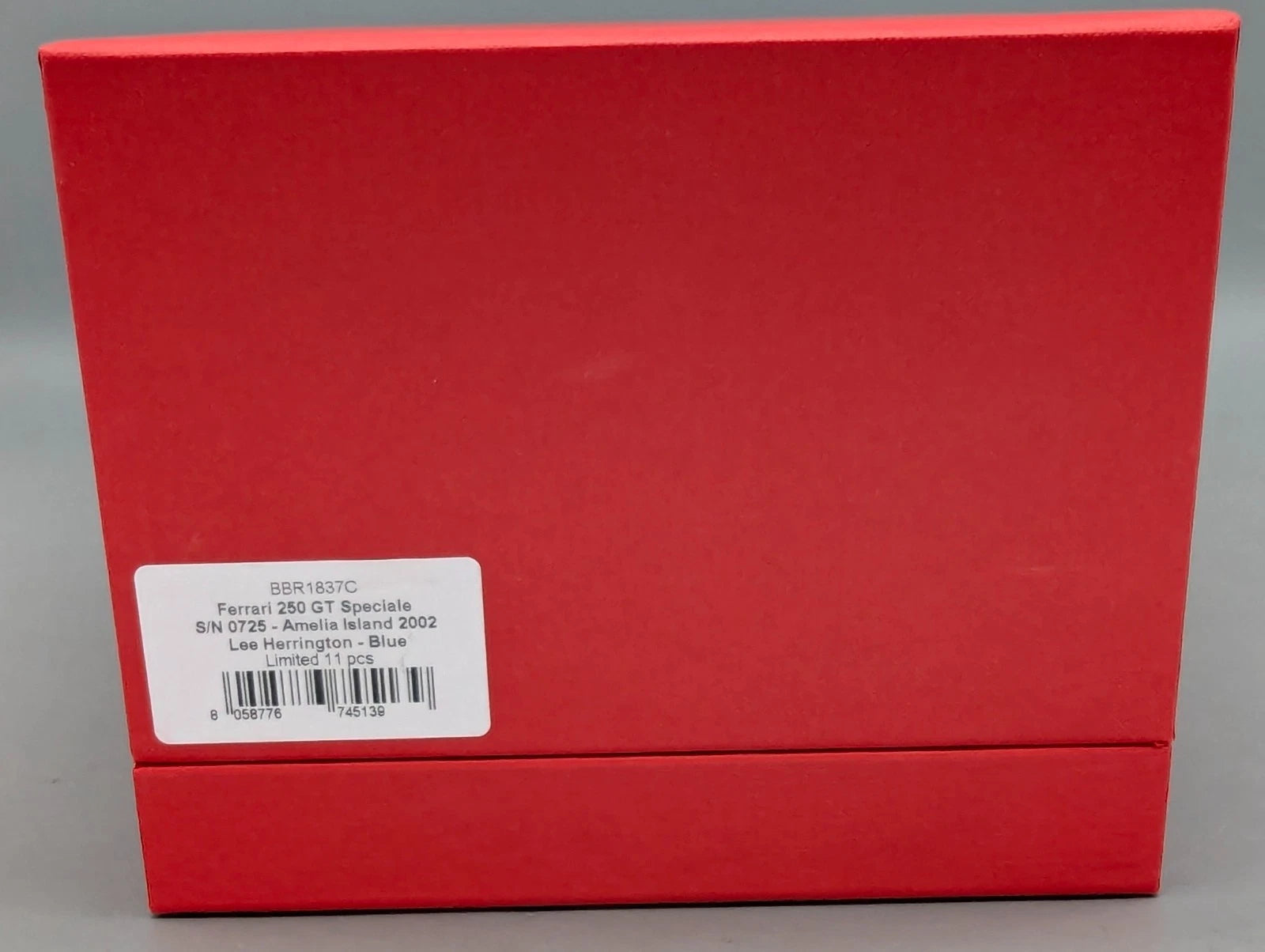 Modellautos 1:18 BBR Ferrari 250 GT Speciale Lee Herrington 2002 Ltd 01/11 OVP