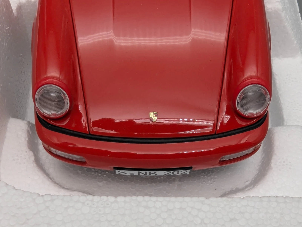 Modellautos 1:18 Norev Porsche 911 Carrera 2 1990 Red mit OVP