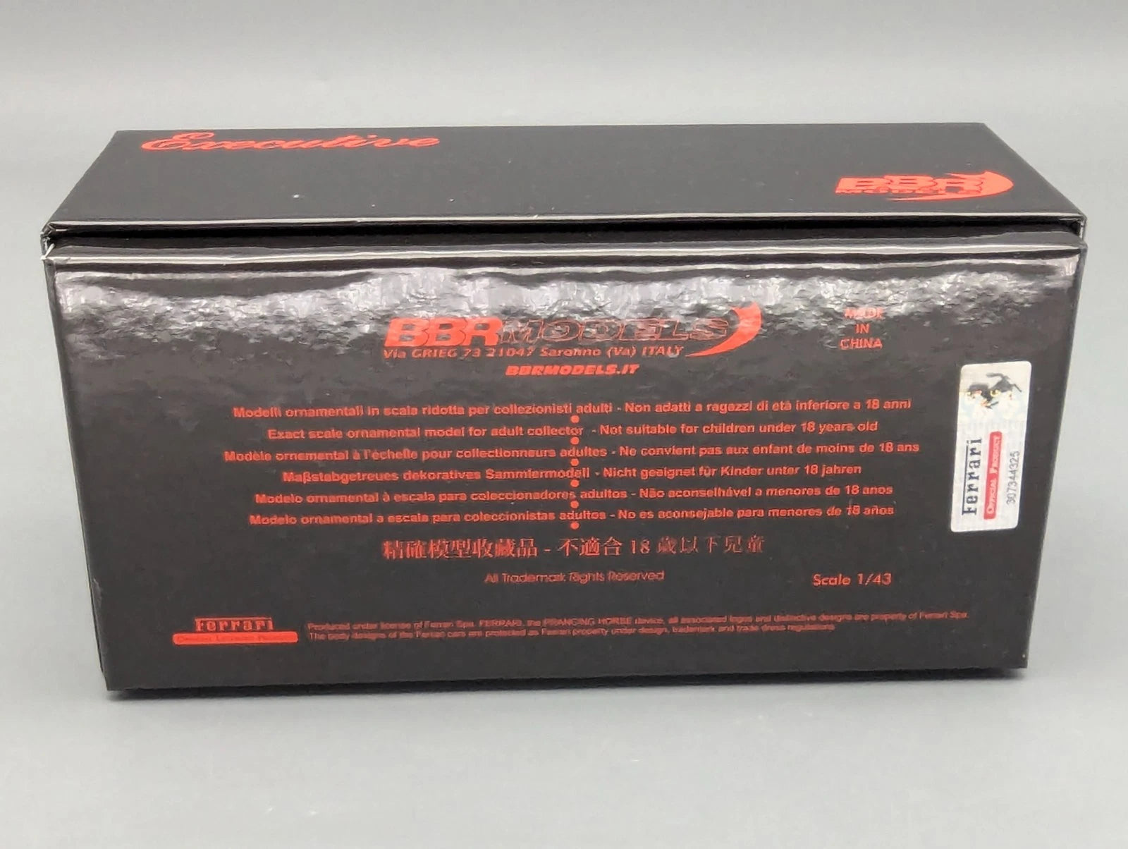 Modellautos 1:43 BBR Executive Calsito Ferrari LaFerrari Ltd 00/35 OVP
