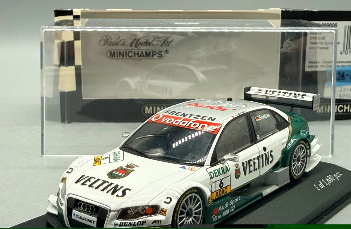 Modellautos 1:43 Minichamps Audi A4 DTM 2006 #6 mit OVP
