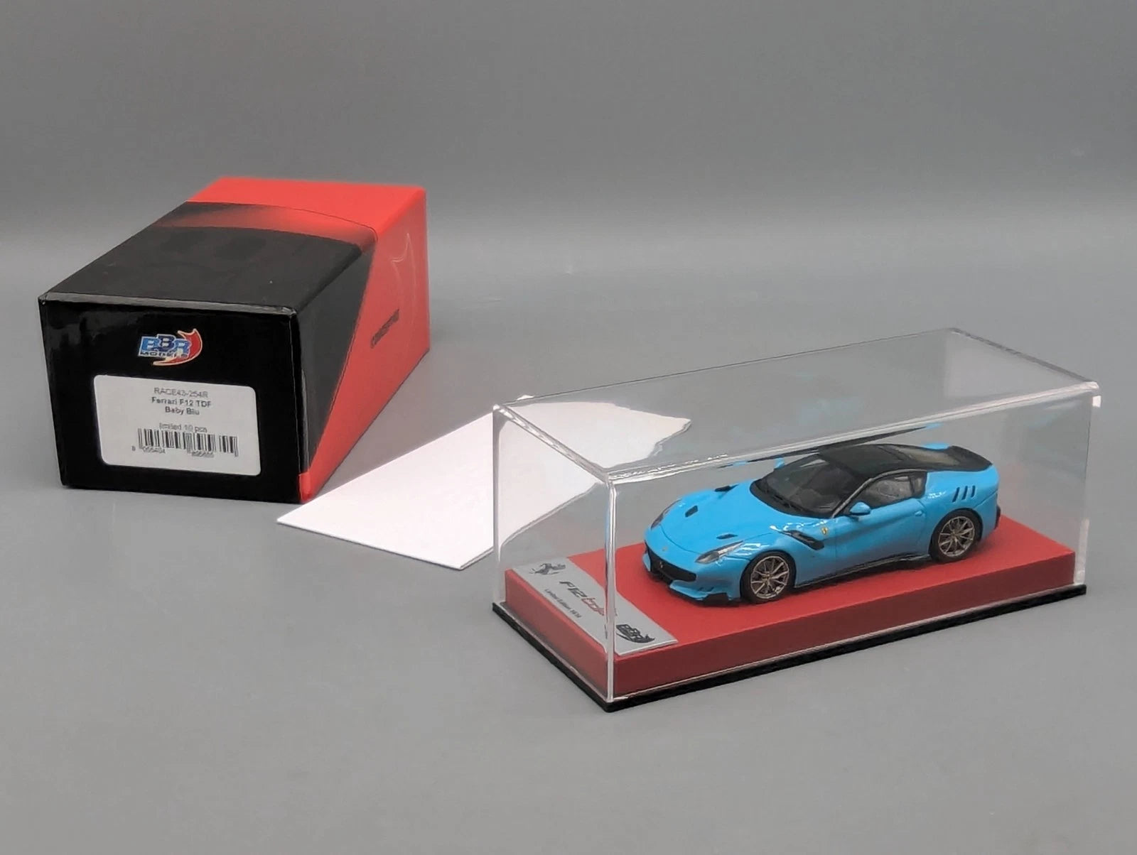 Modellautos 1:43 BBR Concept43 Ferrari F12 TdF Baby Blu Limitiert 10/10 mit OVP