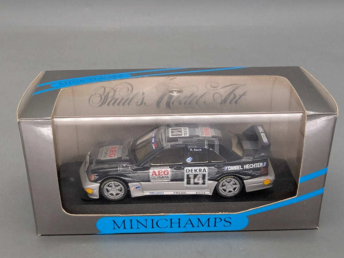 Modellautos 1:43 Minichamps Mercedes Benz 190 E Evo 2 DTM 1992 #14 Asch OVP