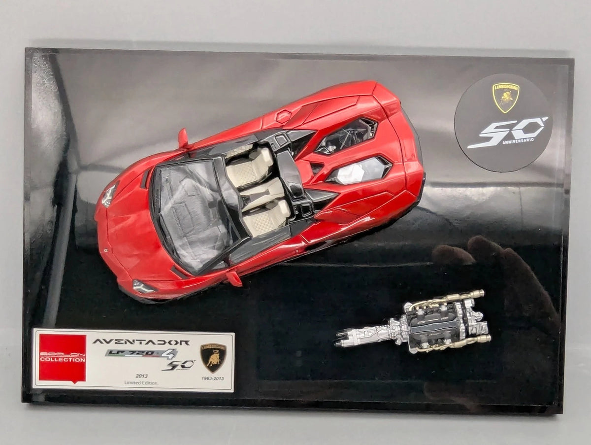Eidolon Make Up 1:43 Lamborghini Aventador LP720-4 Roadster Engine Set OVP