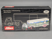 LKW Modell 1:90 Schuco Piccolo Mercedes-Benz Tiefkühlsattelzug Bären-Marke OVP