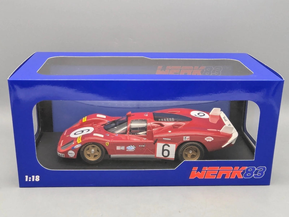 Modellautos 1:18 Werk83 Ferrari 512S 24h Le Mans 1970 #6 mit OVP