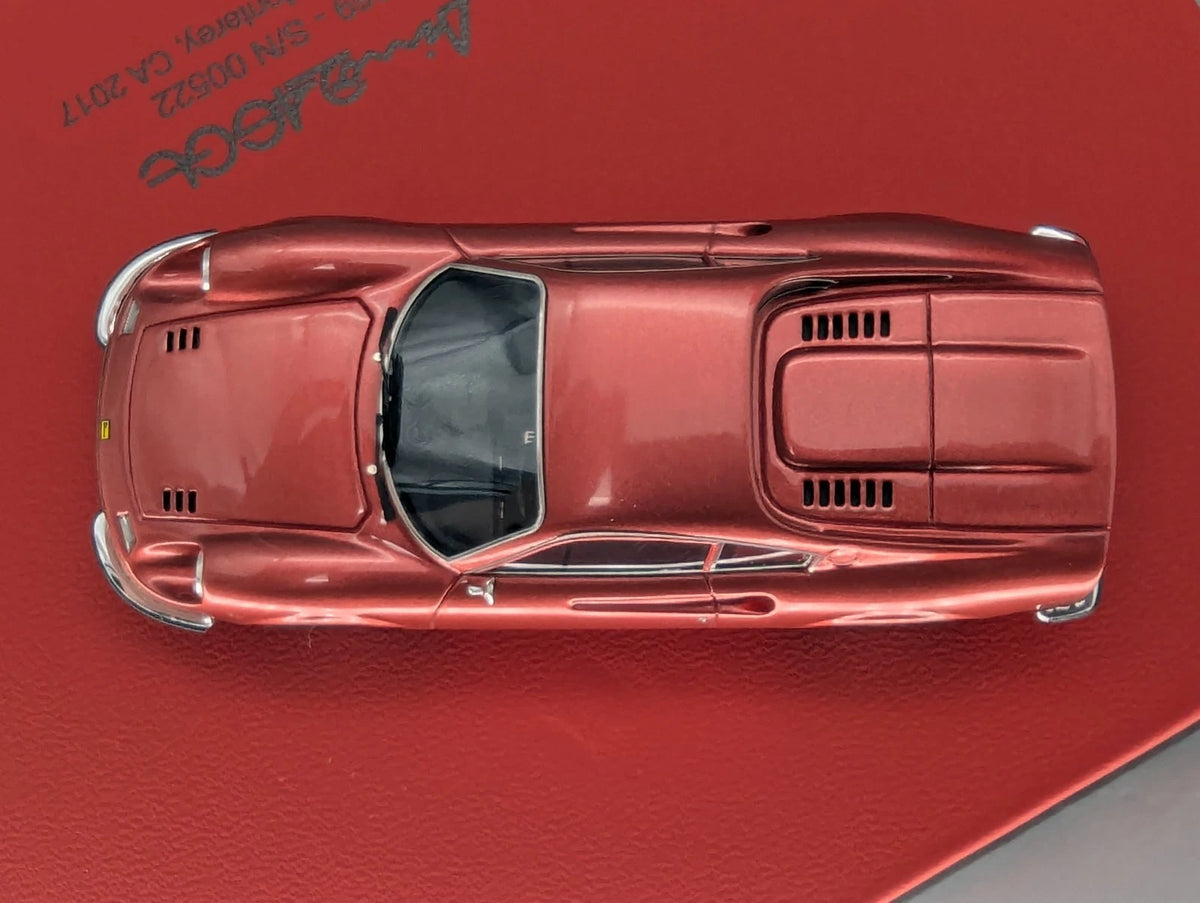 Modellautos 1:43 BBR Ferrari 246 GT Dino 1969 Auction CA 2017 01/05 mit OVP