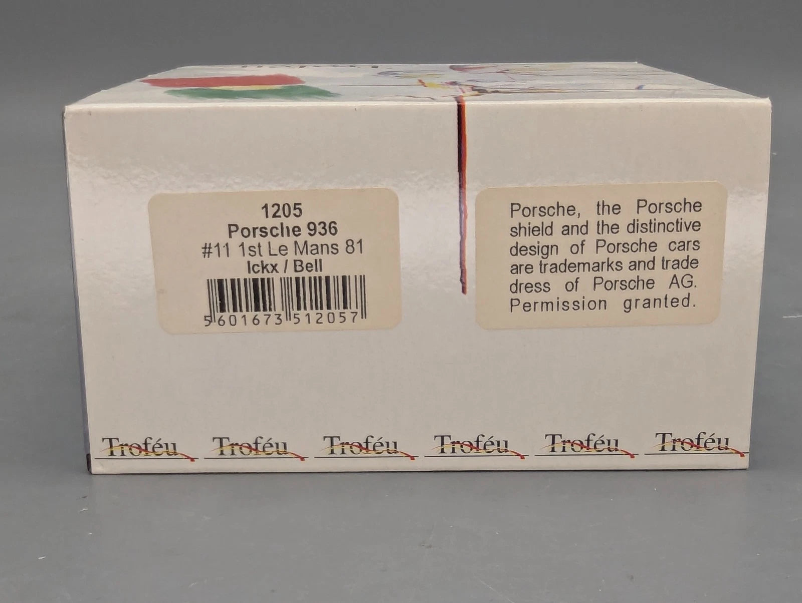 Modellautos 1:43 Trofeu Porsche 936 WINNER Le Mans 1981 #11 Ickx Bell mit OVP