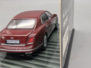 Modellautos 1:43 Minichamps Bentley Mulsanne 2010 Rot Red Metallic mit OVP