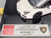 Eidolon Make Up 1:43 Lamborghini Aventador LP760-2 Engine Set Oakley Weiß OVP