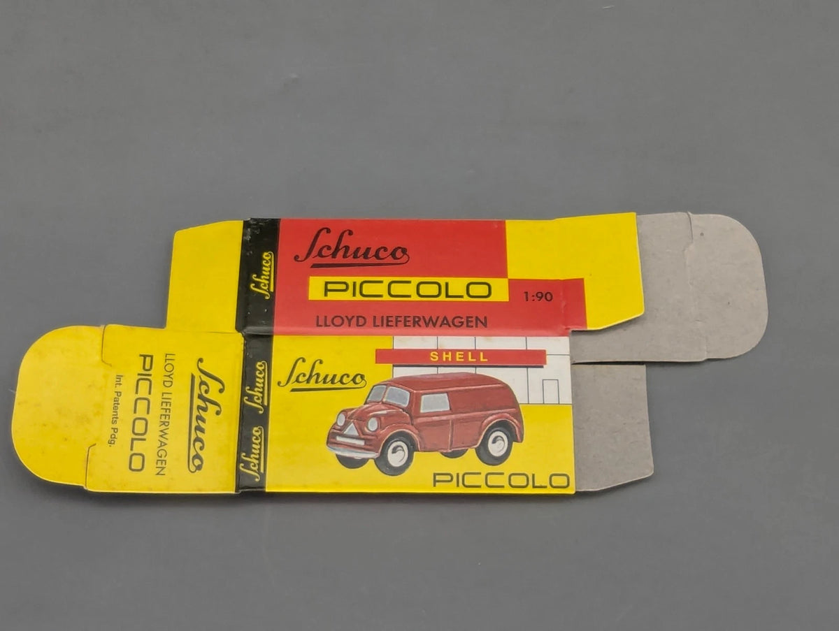 Modellautos 1:90 Schuco Piccolo Lloyd LT 500 Lloyd Renndienst mit OVP