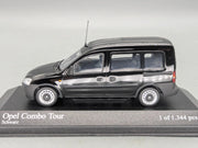 Modellautos 1:43 Minichamps Opel Combo Tour 2002 Schwarz Black mit OVP