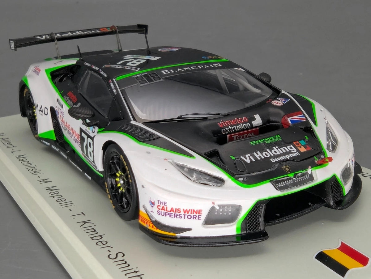 Modellautos 1:43 Spark SB293 Lamborghini Huracan GT3 24h Spa 2016 #78 OVP