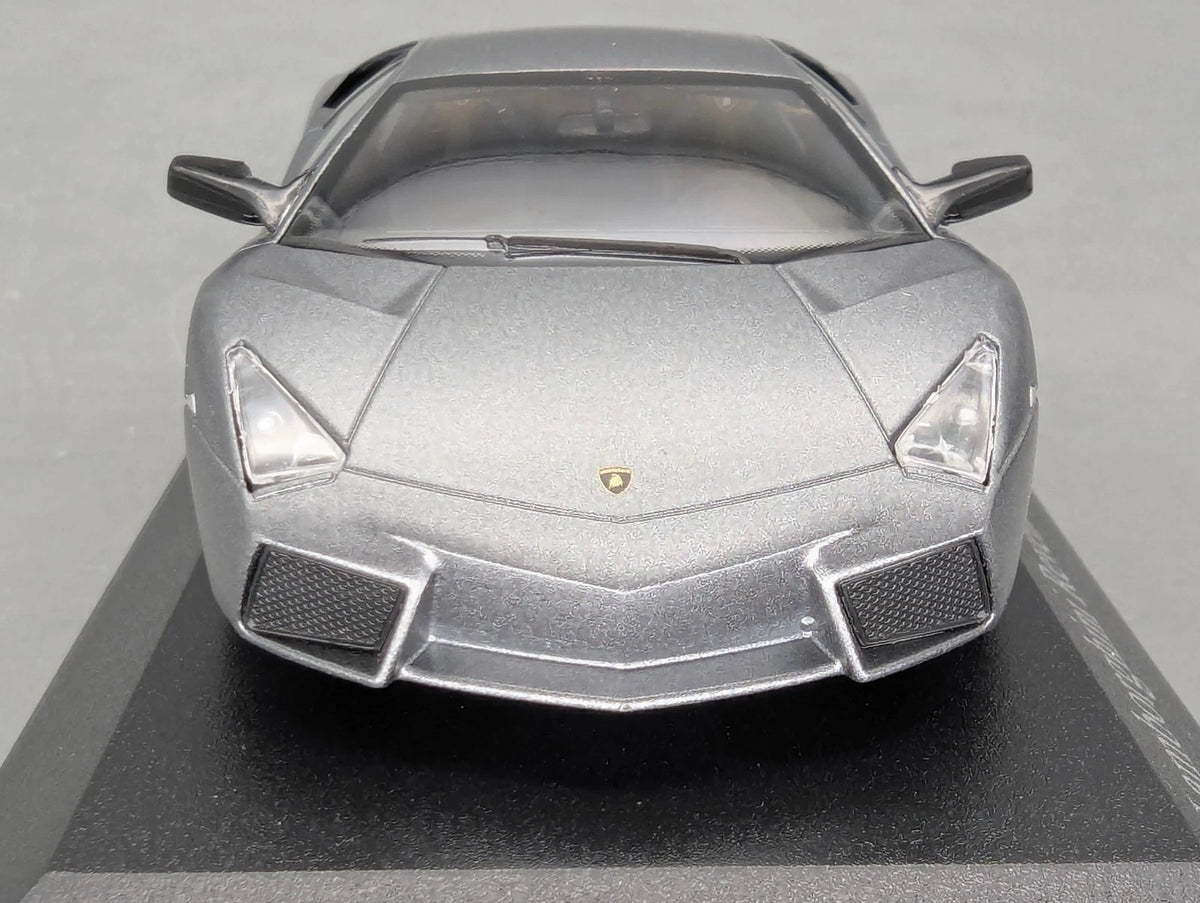 Modellautos 1:43 Minichamps Lamborghini Reventon 2007 Matt Grey Grau mit OVP