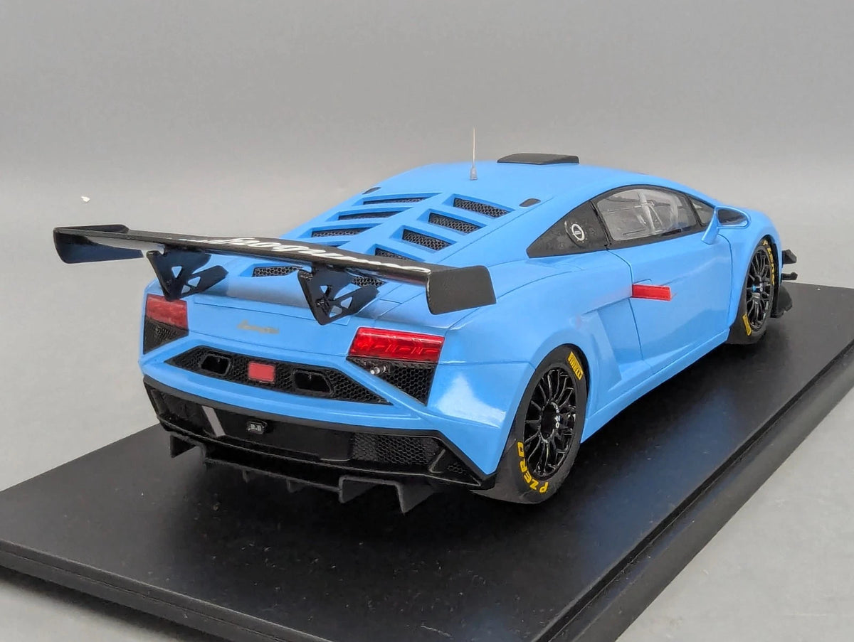 Modellautos 1:18 Autoart 81359 Lamborghini Gallardo GT3 FL2 2013 Blau mit OVP
