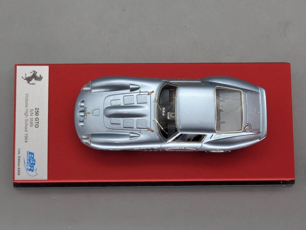 Modellautos 1:43 BBR Ferrari 250 GTO Victoria High School 1964 Ltd 03/20 mit OVP