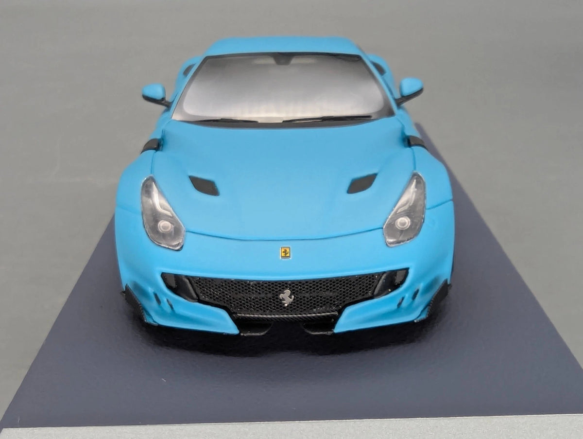 Modellautos 1:43 BBR Concept43 Ferrari F12 TdF Baby Blu Matt Ltd 11/20 mit OVP
