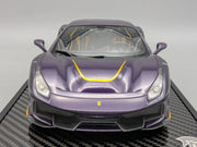Modellautos 1:18 BBR Ferrari 488 Pista 2018 Violet Ltd 03/05 Stck in OVP