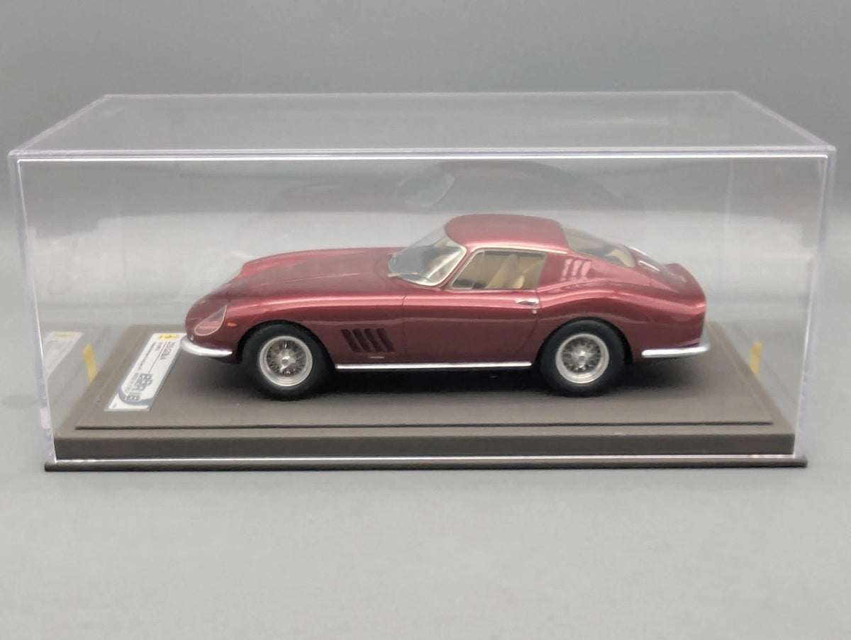 Modellautos 1:18 BBR Ferrari 275 GTB/4 1966 S/N 09925 01/16 mit Vitrine und OVP