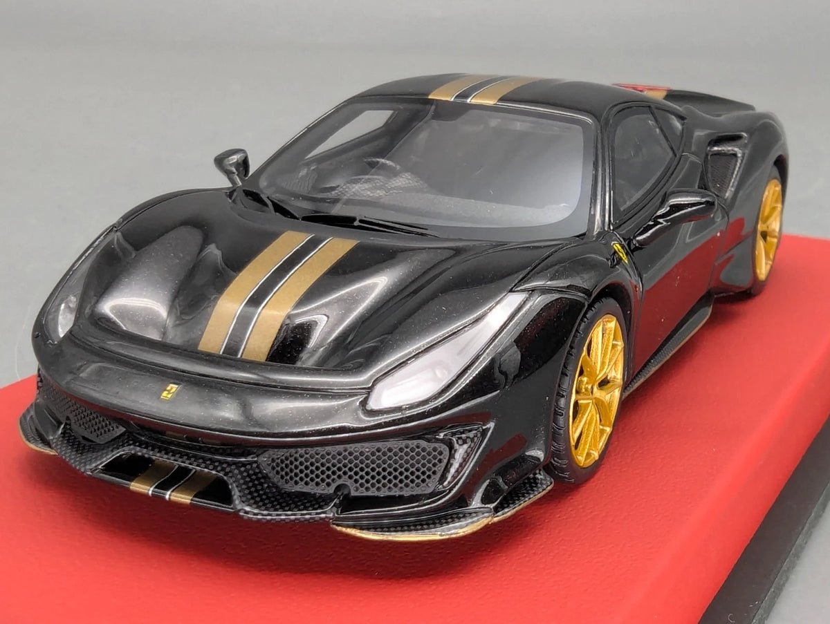 Modellautos 1:43 BBR Concept43 Ferrari 488 Pista RHD 2019 Nero St. Ltd 01/20 OVP
