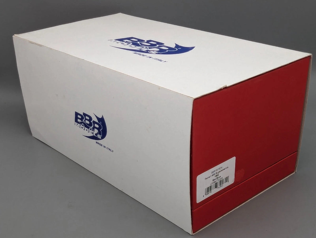 Modellautos 1:18 BBR Ferrari 400 Superamerica 1962 Met. Blue 01/72 Stück mit OVP