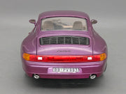 Modellautos 1:18 Bburago Diamonds Edition Porsche 911 Carrera 1993 Lila mit OVP