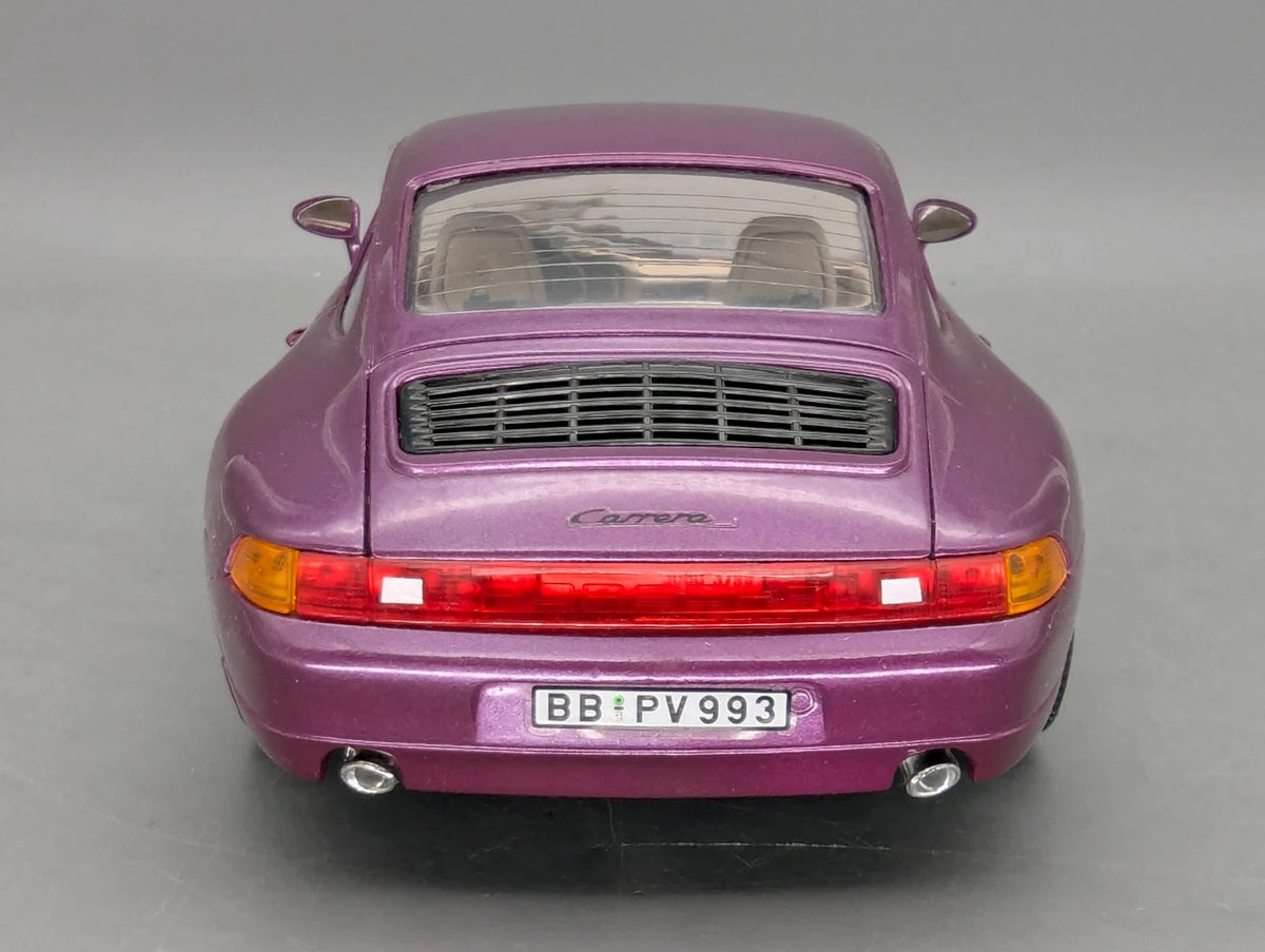 Modellautos 1:18 Bburago Diamonds Edition Porsche 911 Carrera 1993 Lila mit OVP