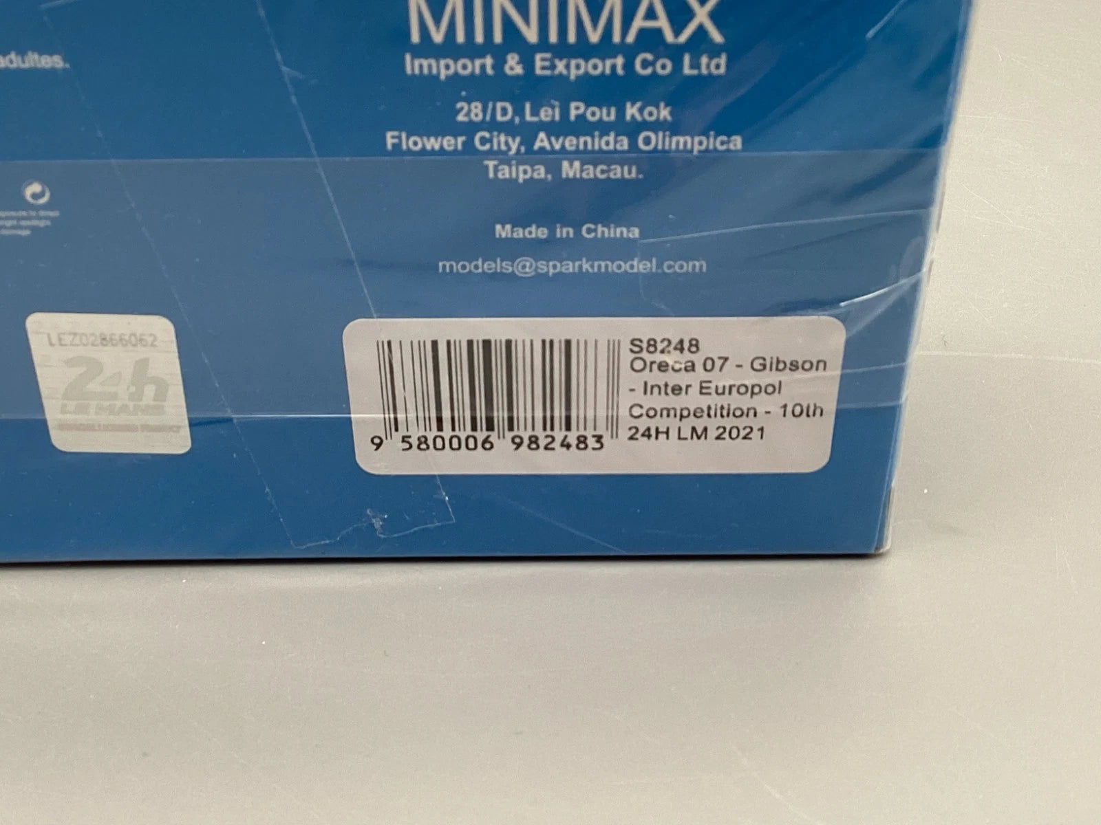 Modellautos 1:43 Spark Oreca 07 Gibson IEC LM 2021 #34 OVP ungeöffnet