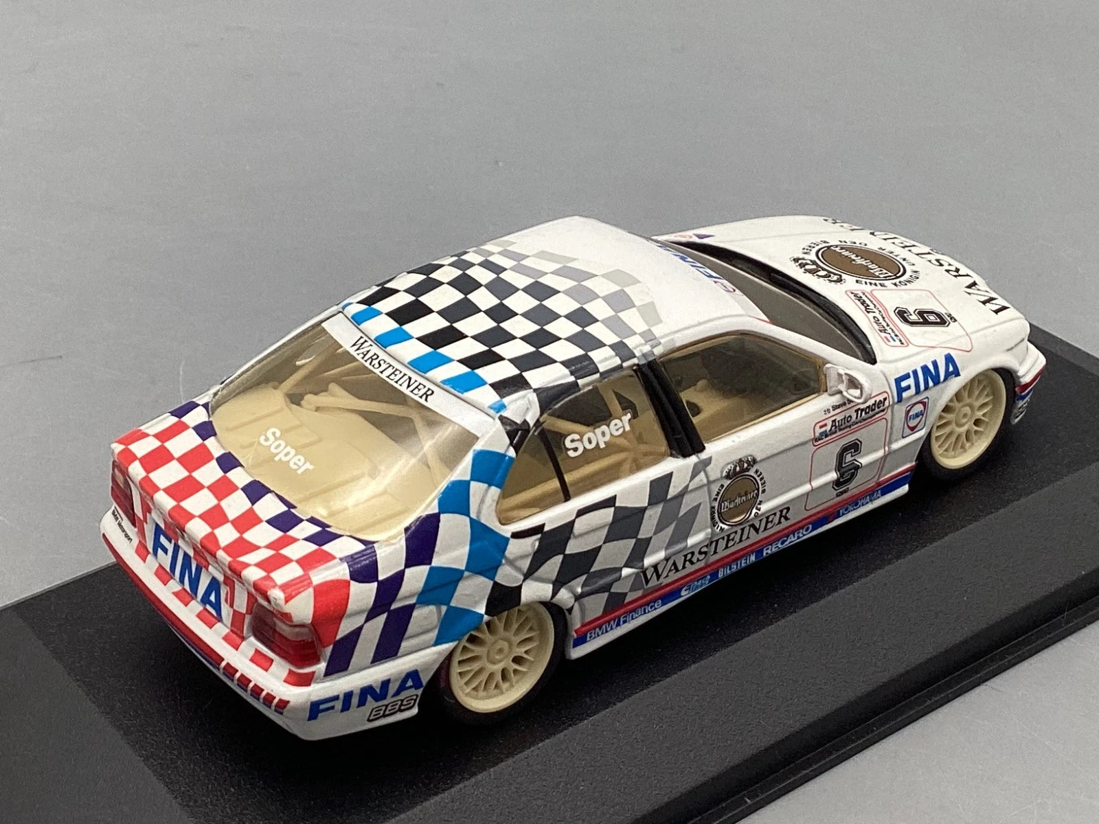 Modellautos 1:43 Minichamps BMW 318i  BTCC 1993 Team Schnitzer Soper #6 mit OVP