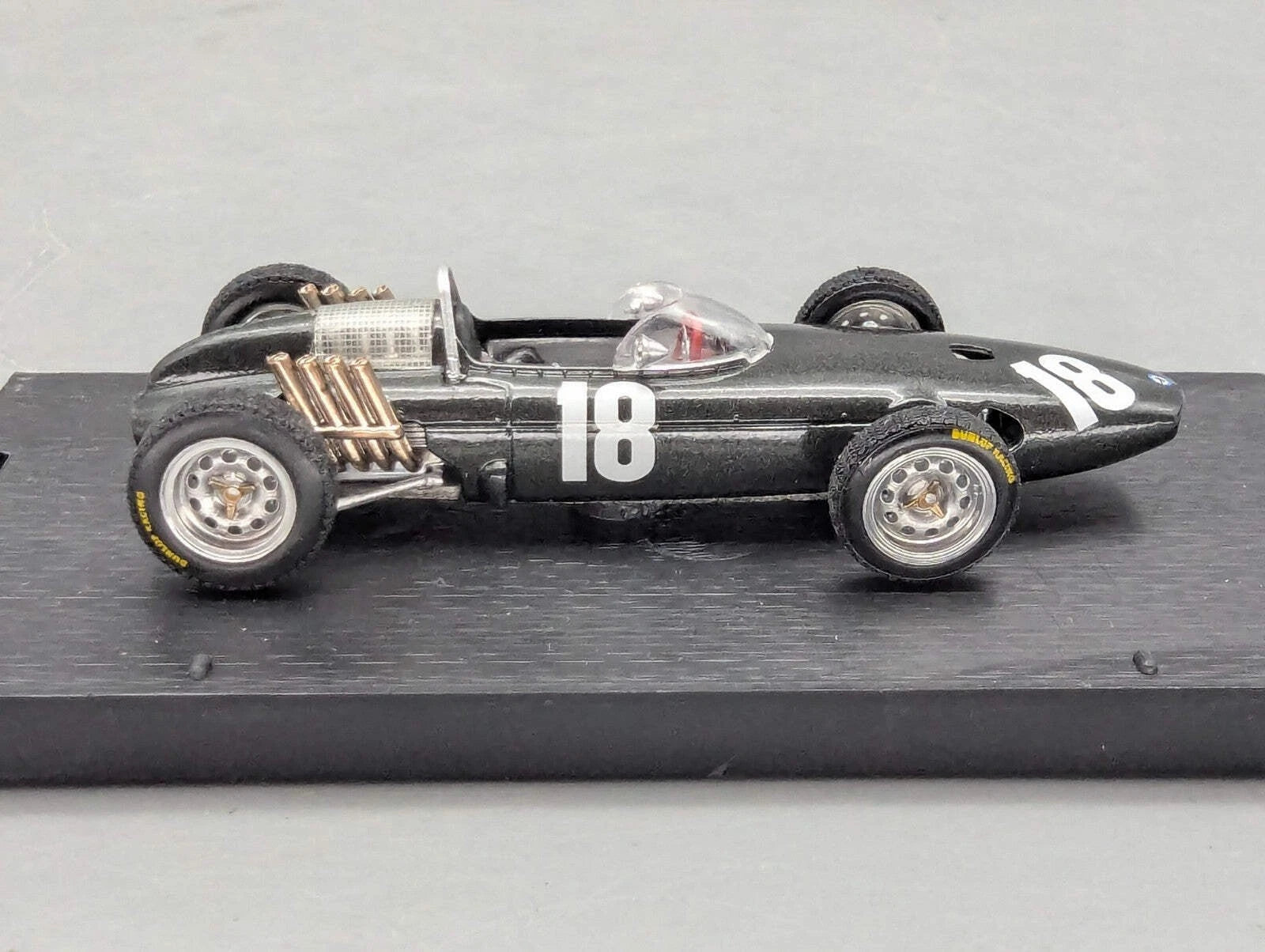 Modellautos 1:43 Brumm BRM P57 GP NL und D 1962 #18 Richie Ginther mit OVP