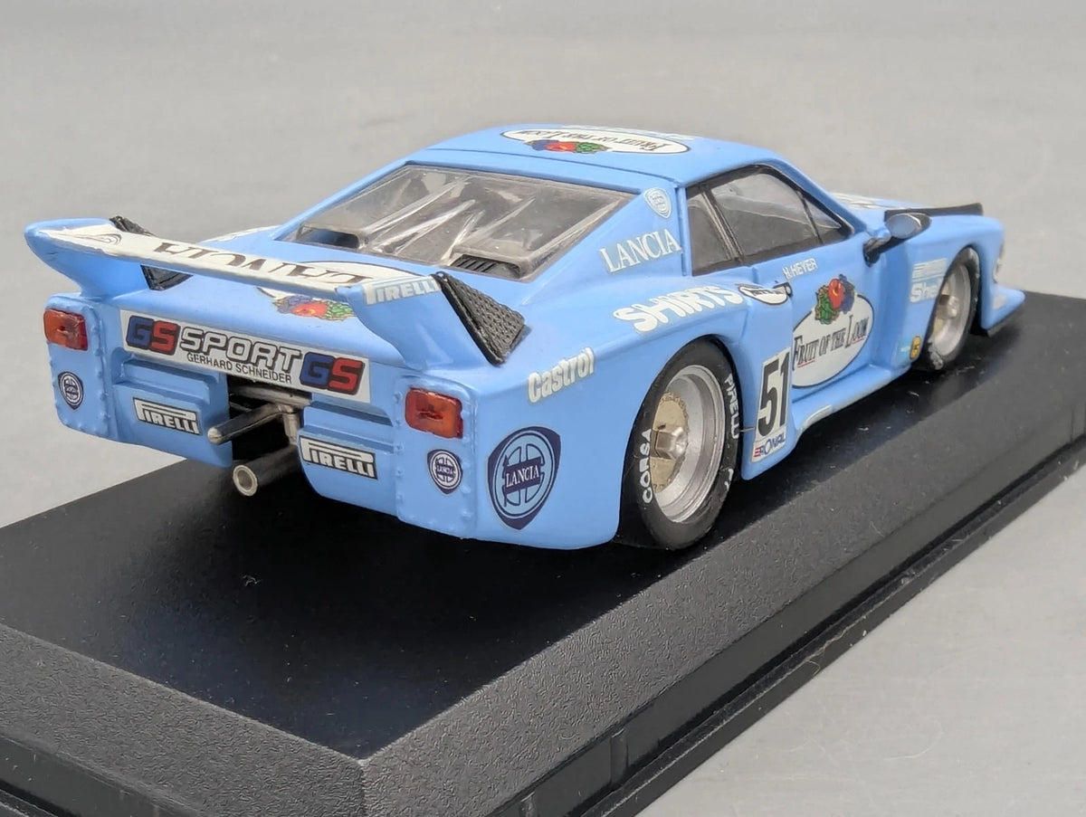 Modellautos 1:43 Best Model Lancia Beta MC WINNER DRM 1980 #51 H. Heyer  OVP