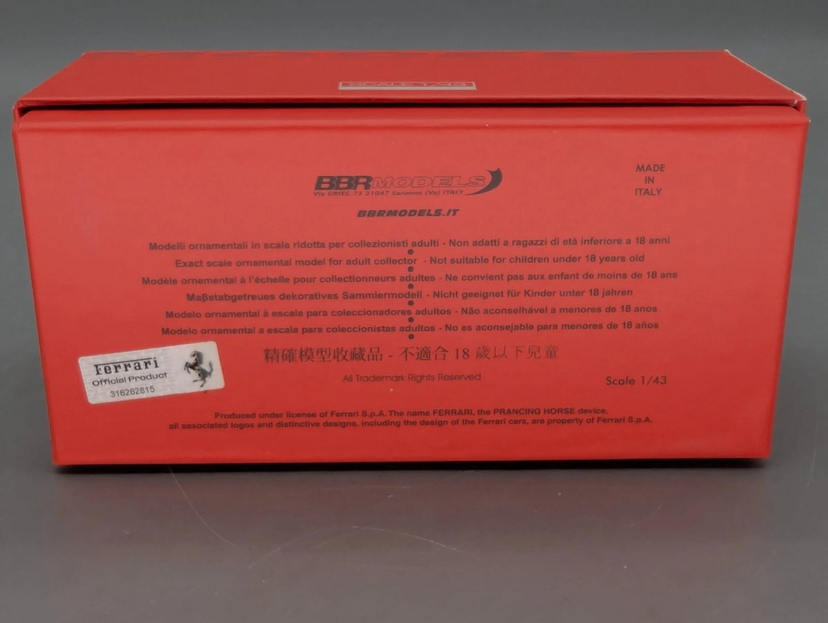 Modellautos 1:43 BBR Ferrari 250 GT Pininfarina Serie 1 Cabrio Ltd 001/104 OVP