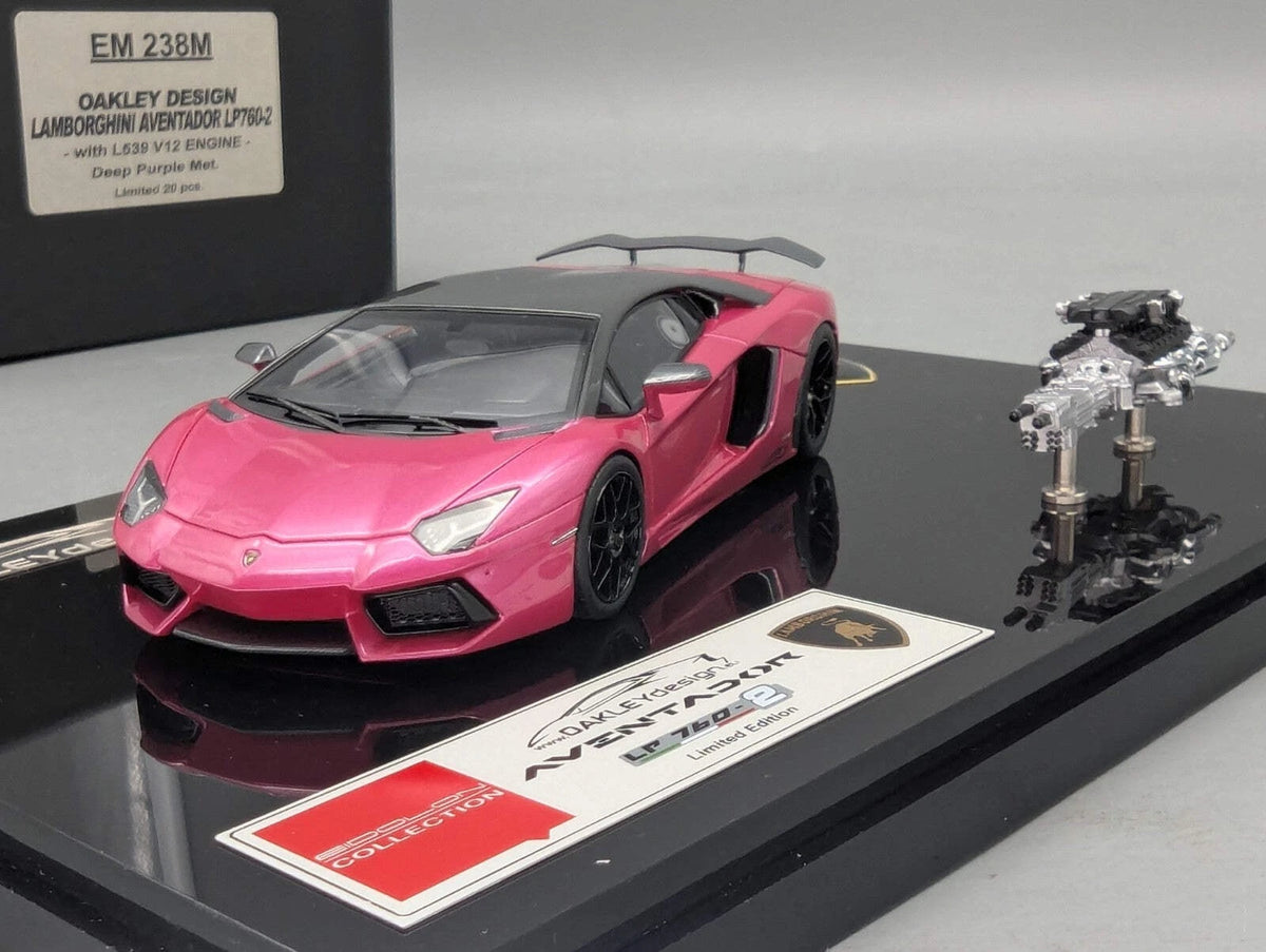 Eidolon Make Up 1:43 Lamborghini Aventador LP760-2 Engine Set Oakley 20 Pcs. OVP