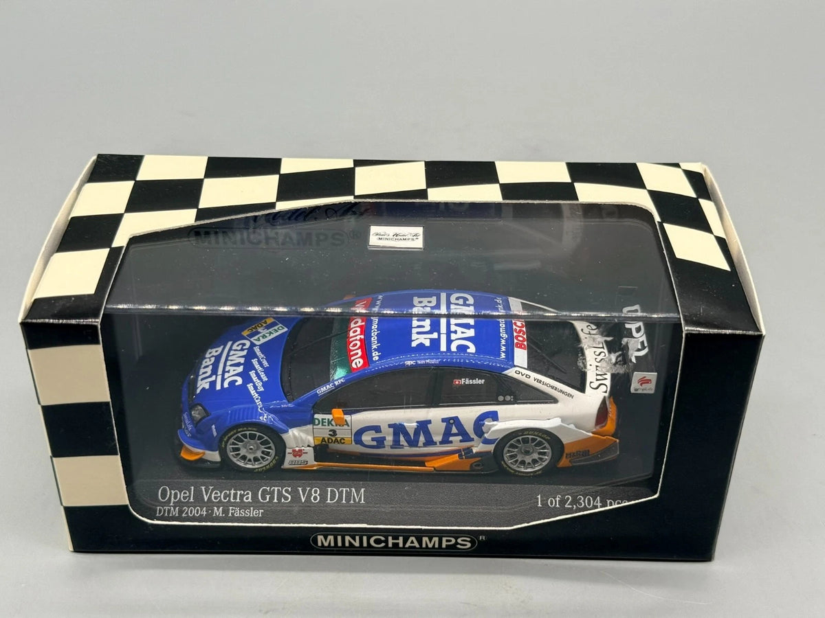 Modellautos 1:43 Minichamps Opel Vectra GTS V8 DTM 2004 OPC #3 mit OVP