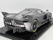 Modellautos 1:12 BBR Ferrari FXX-K Matt Black Ltd 03/05 Vitrine OVP