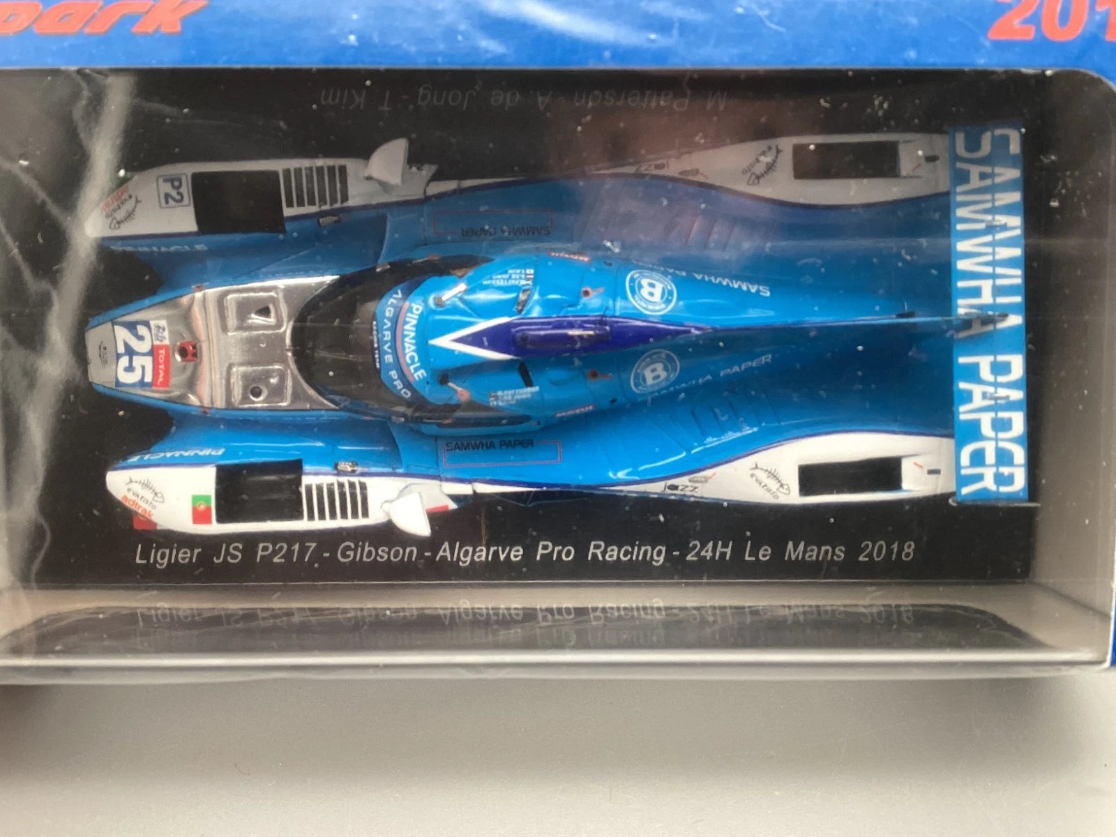 Modellautos 1:43 Spark Ligier JS P217 Gibson Algarve LM 2018 #25 OVP ungeöffnet
