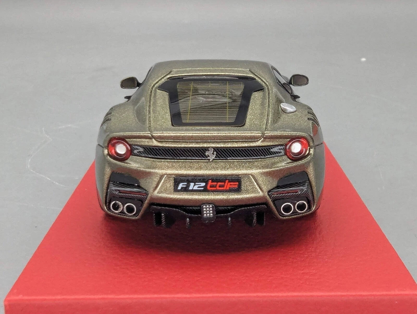 Modellautos 1:43 BBR Concept43 Ferrari F12 TDF Verde Masoni Gloss Ltd 19/20 OVP