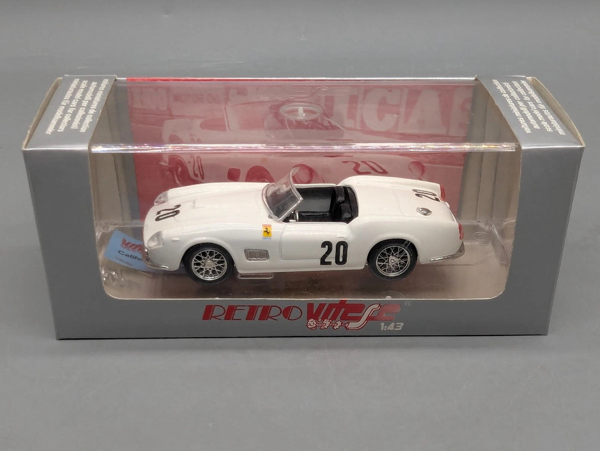 Modellautos 1:43 Vitesse Ferrari 250 Spyder California 24h Le Mans 1960 #20 OVP
