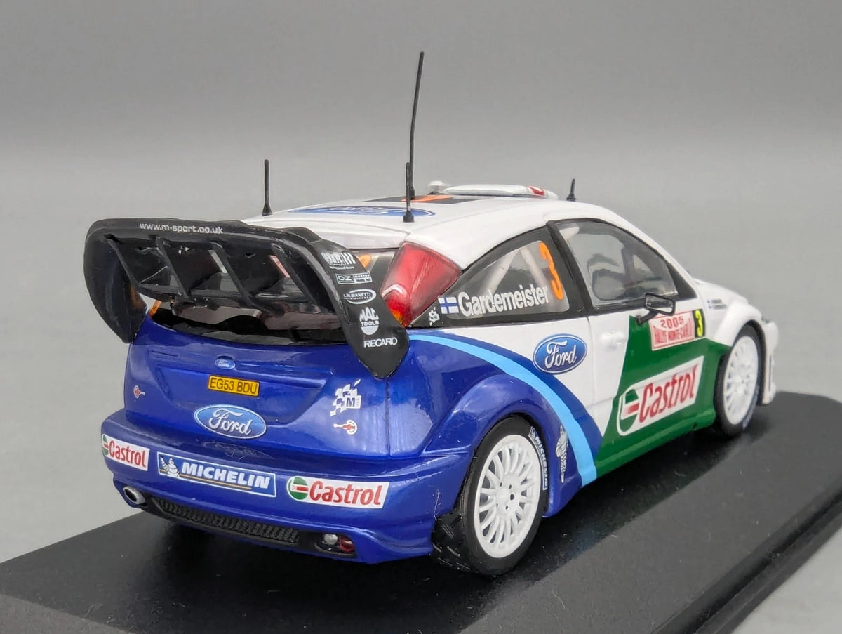 Modellautos 1:43 Minichamps Ford Focus RS WRC Rallye Monte Carlo 2005 #3 mit OVP