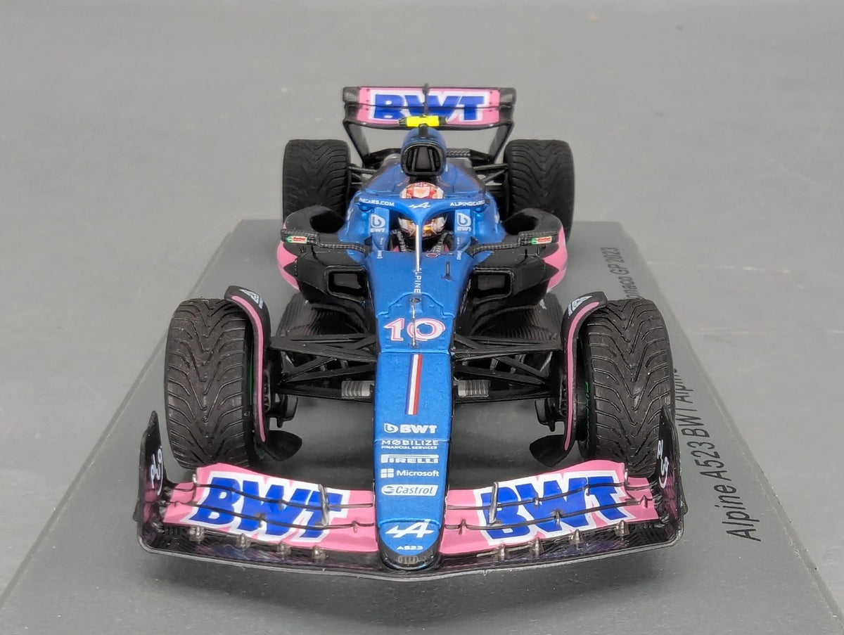 Modellautos 1:43 Spark S8565 Alpine A523 BWT Monaco GP 2023 #10 P. Gasly mit OVP