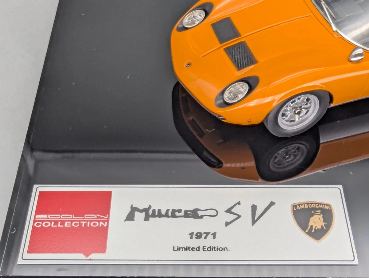Eidolon Make Up 1:43 Lamborghini Miura P400 SV 1971 Red Engine Set mit OVP