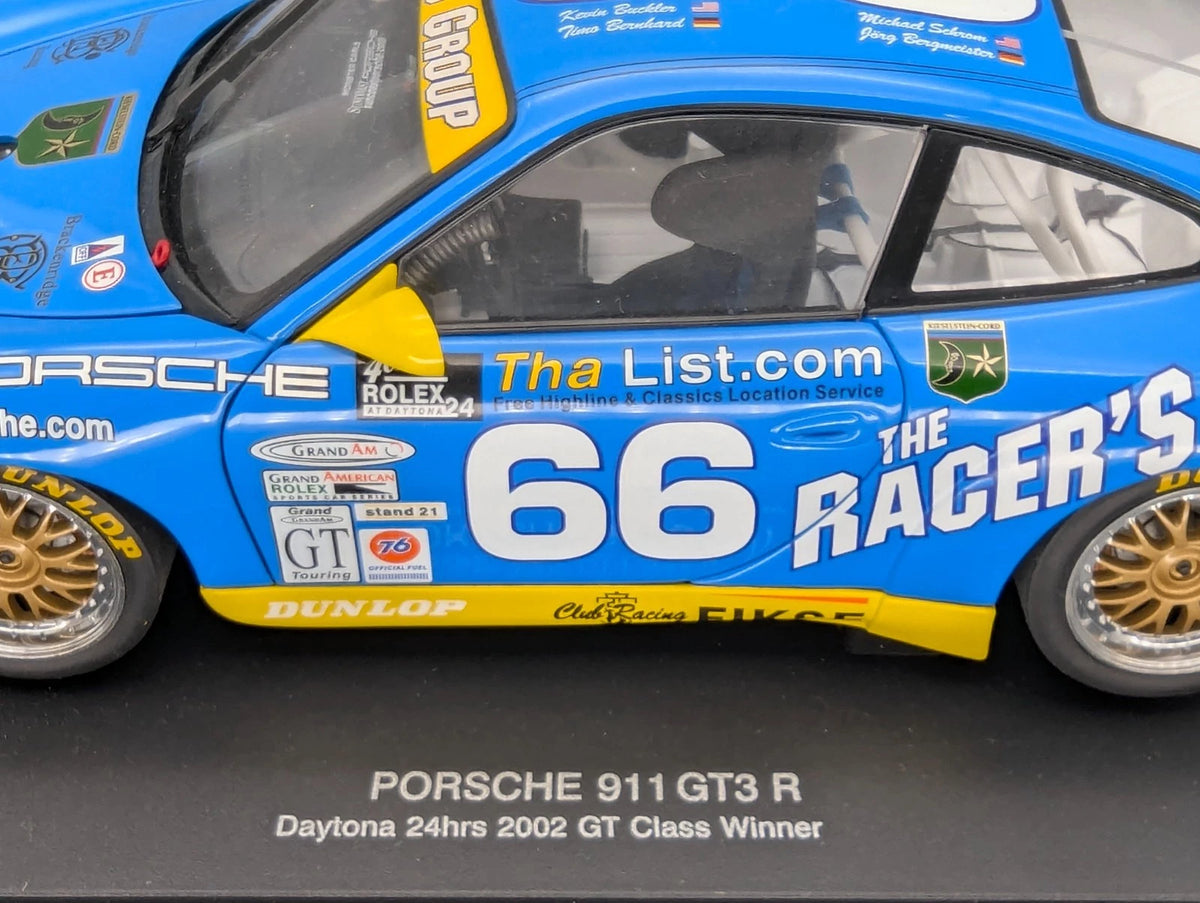 Modellautos 1:18 Autoart Porsche 911 GT3 R 24h Daytona 2002 WINNER  #66 mit OVP