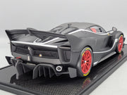 Modellautos 1:12 BBR Ferrari FXX-K EVO Matt Black Ltd 01/01 Vitrine OVP