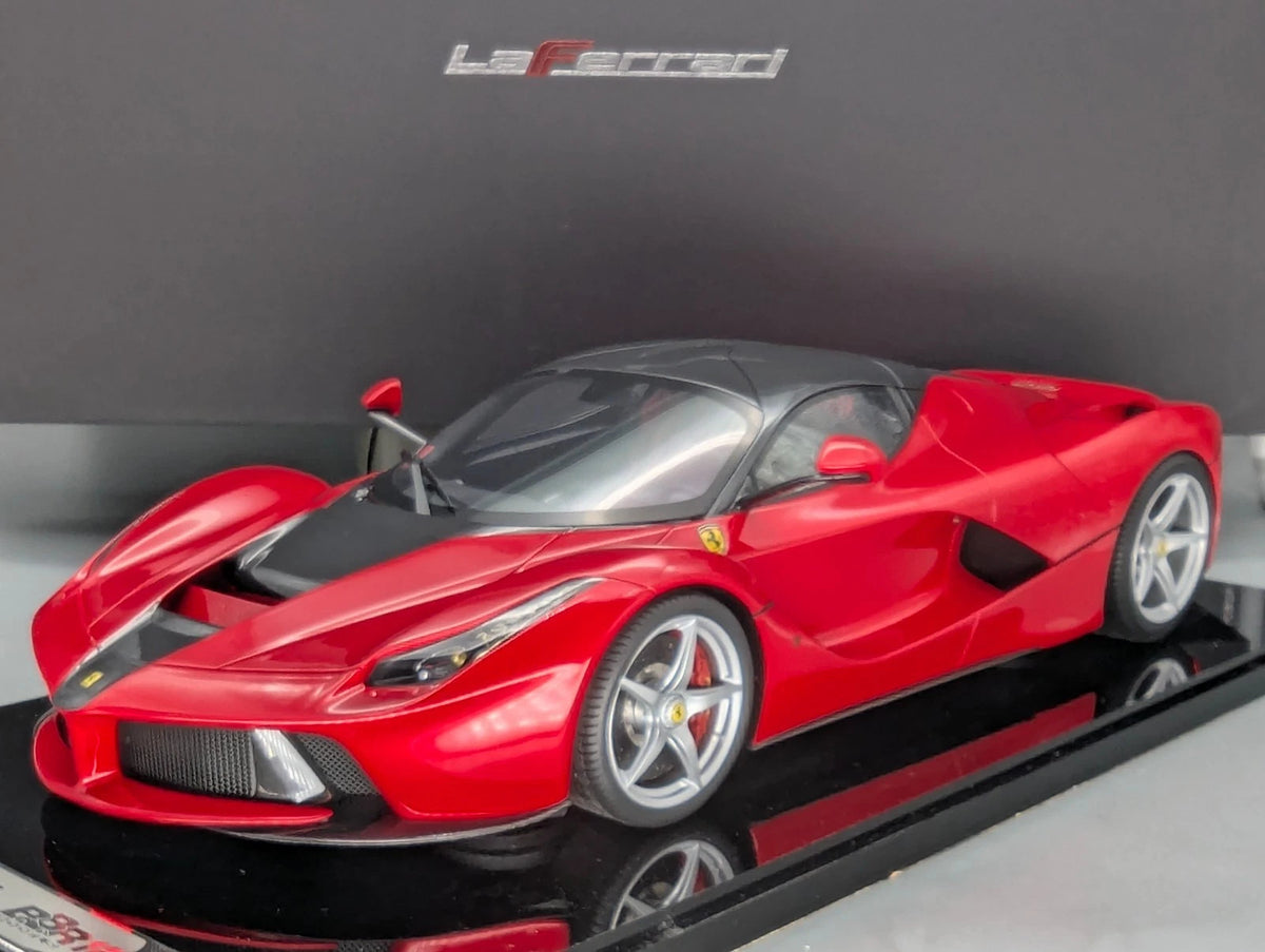 Modellautos 1:12 BBR Ferrari LaFerrari 2013 F1 2008 Met Red Ltd 04/05 Stück OVP