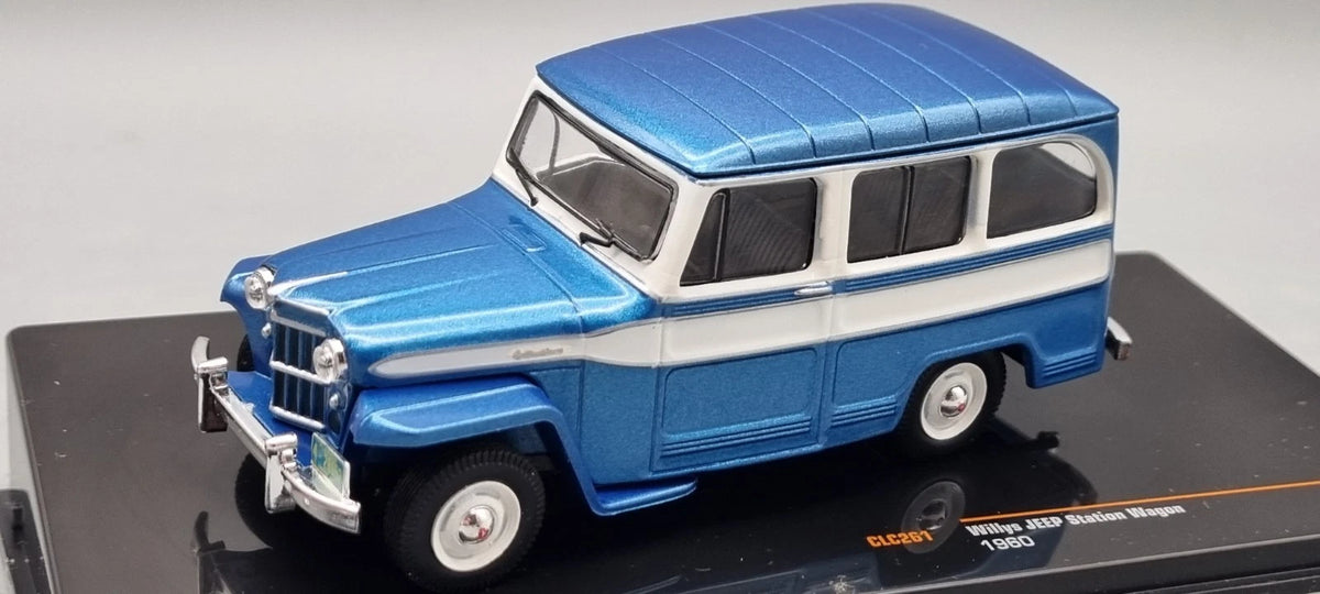 Modellautos 1:43 IXO CLC261 Willys Jeep Station Wagon 1960 OVP