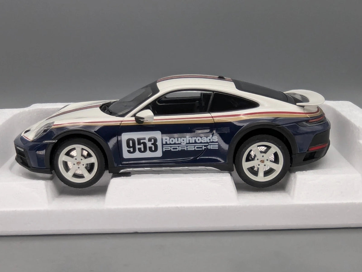 Modellautos 1:18 Norev Porsche 911 Dakar 2023 Roughroads #953 mit OVP